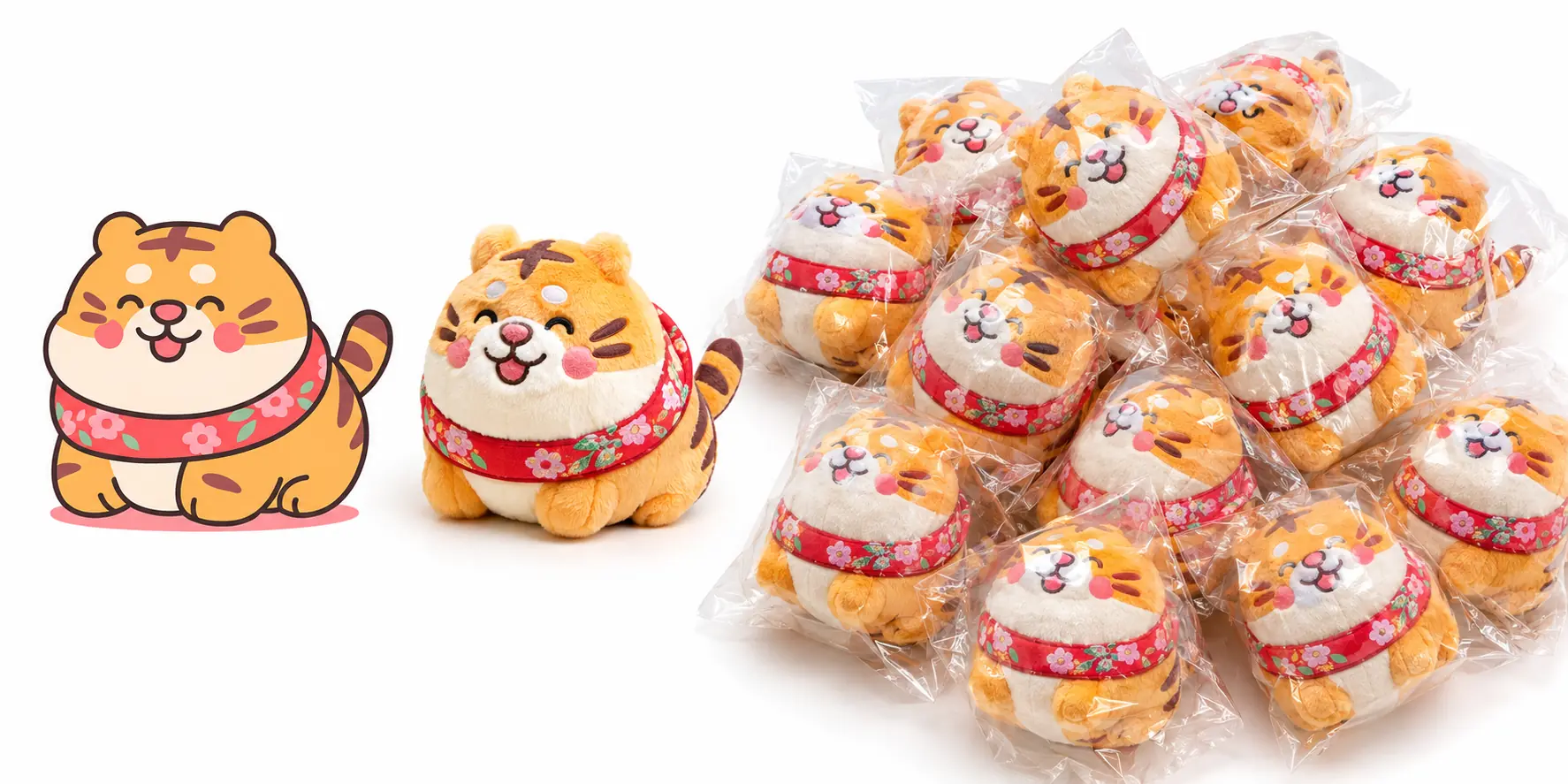 Tiger Zodiac Plush